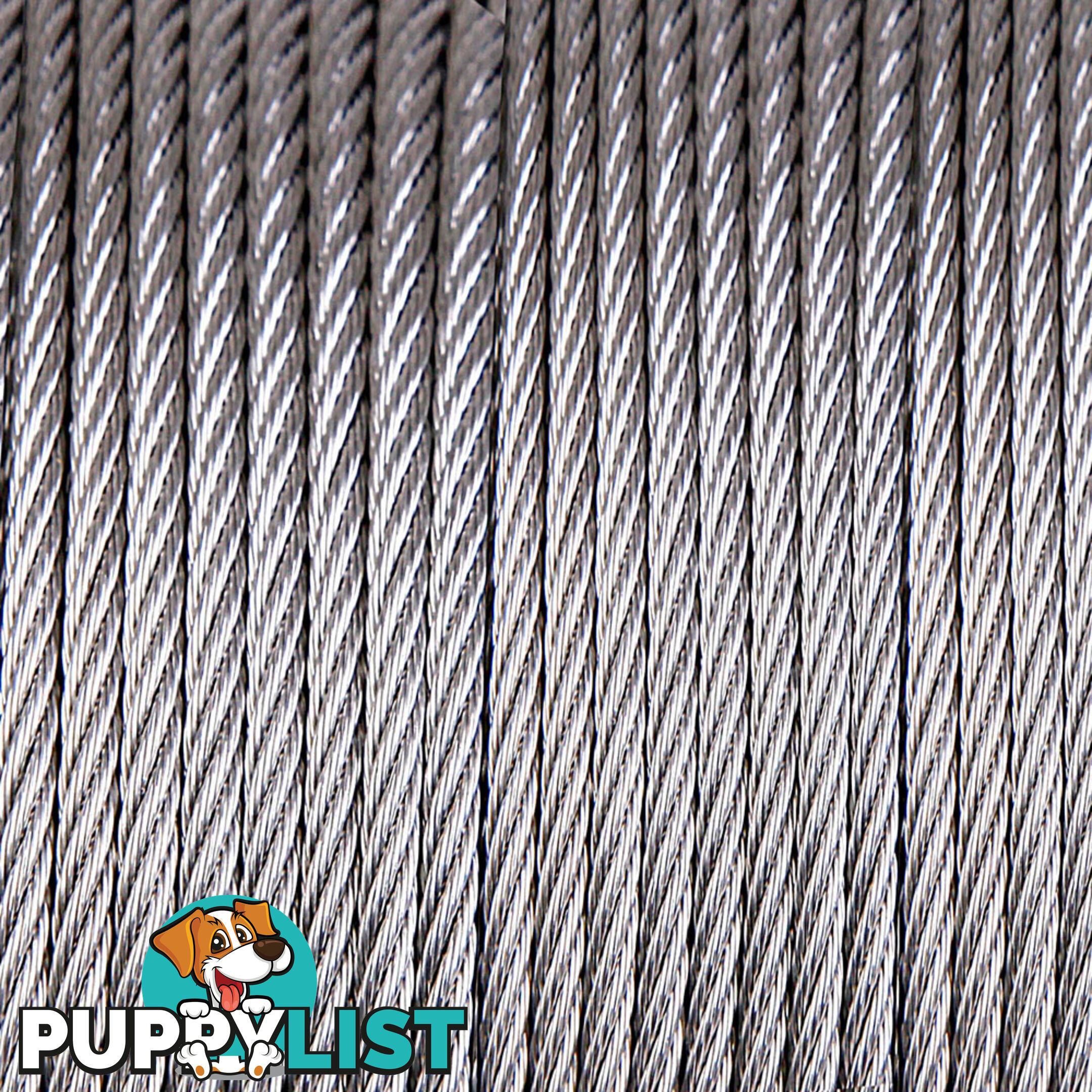 7 x 7 Marine Stainless Steel Wire Rope 100M