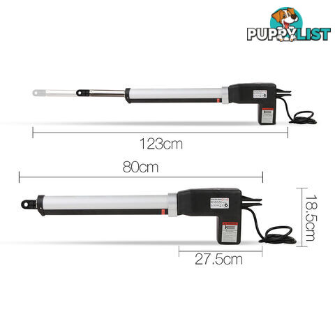 Automatic 2 Arm Swing Gate Opener with 2 Remote Controls