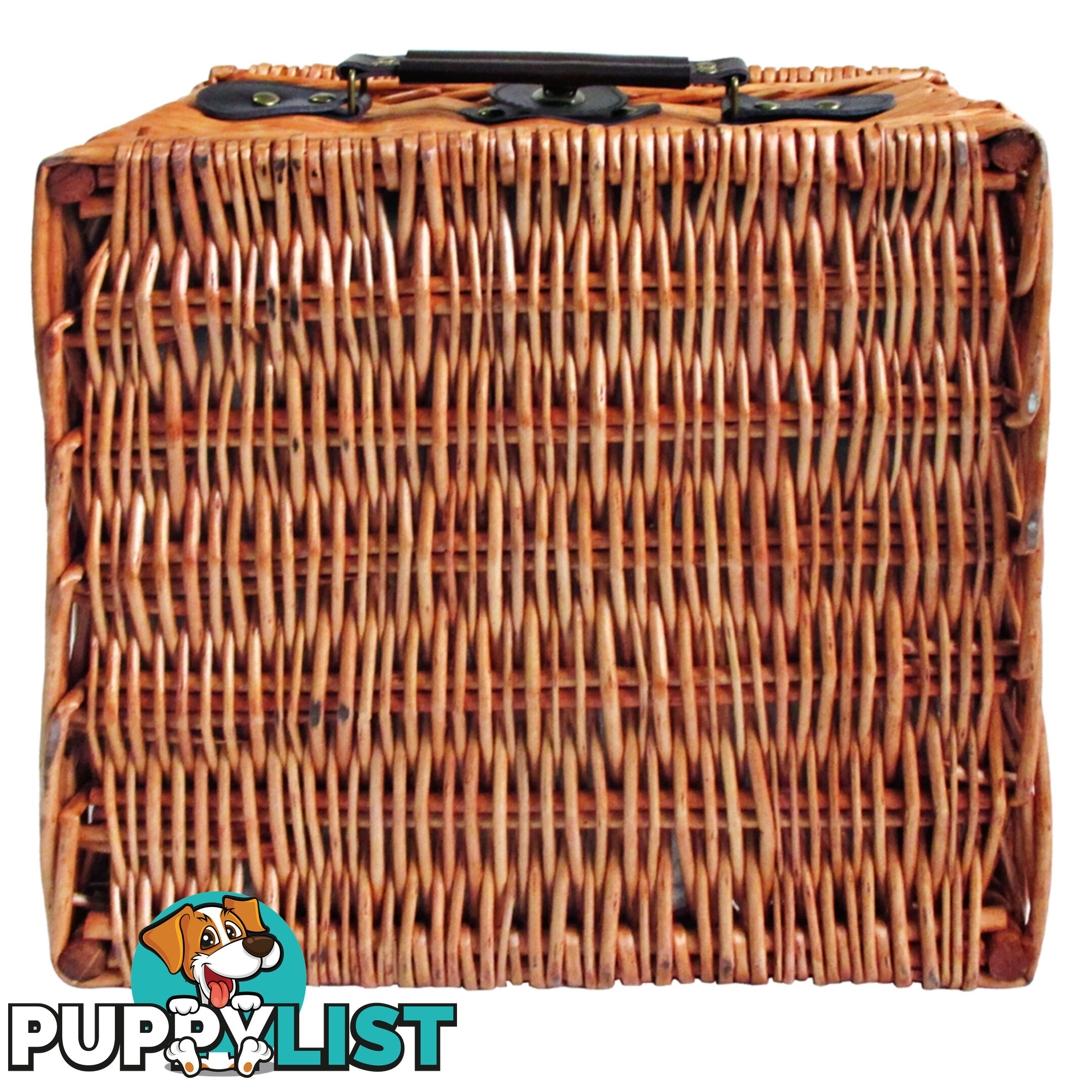 2 Person Picnic Basket Set w/ Cooler Bag Blanket