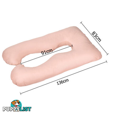 Nursing Support Pillow Feeding Baby Cushion Pink