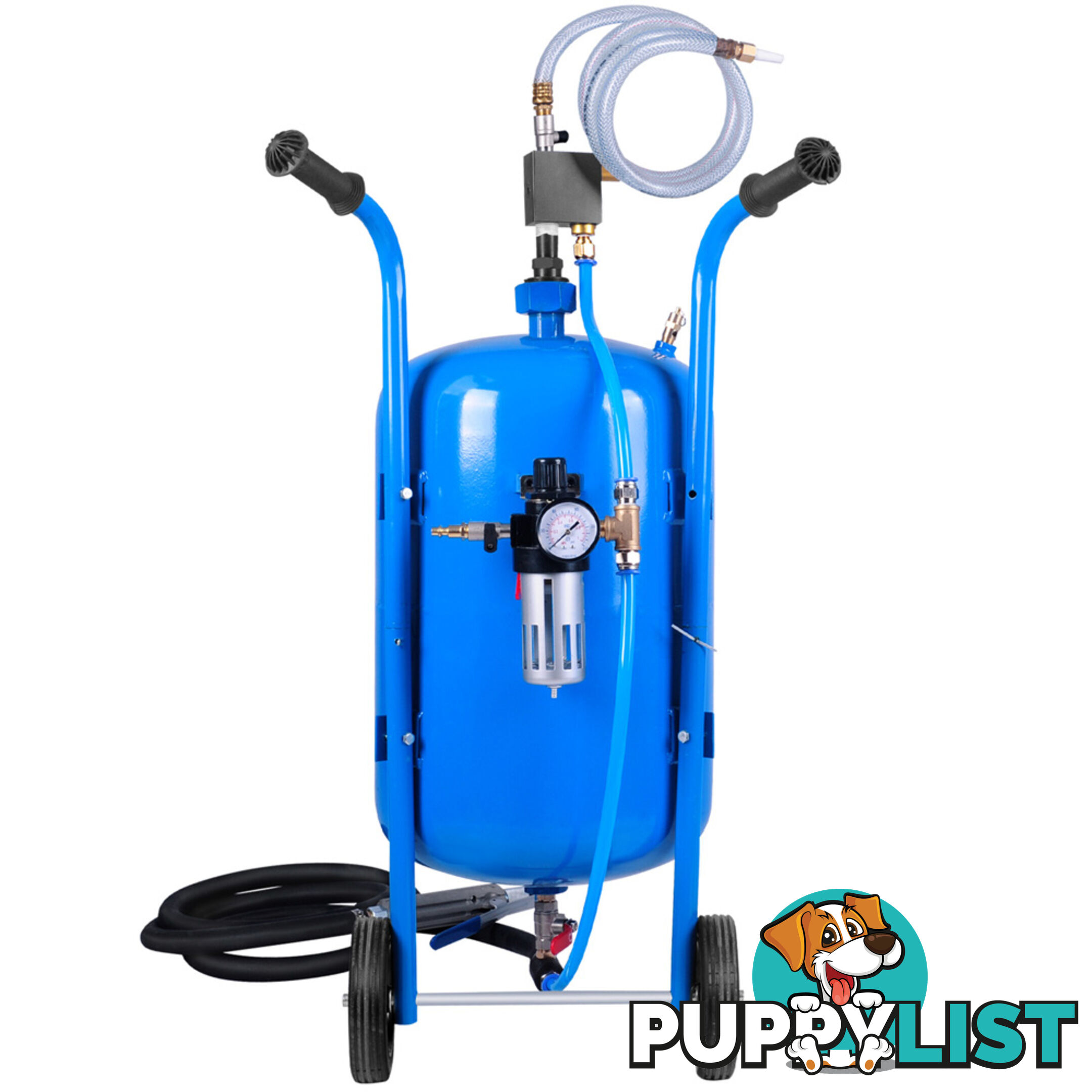 100lb Portable Soda Pressure Abrasive Upgrade Air Sandblaster