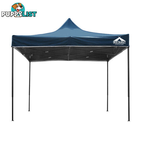 3m x 3m Pop-up Garden Outdoor Gazebo Navy