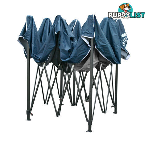 3m x 3m Pop-up Garden Outdoor Gazebo Navy