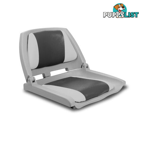 Swivel Folding Marine Boat Seat Grey Charcoal