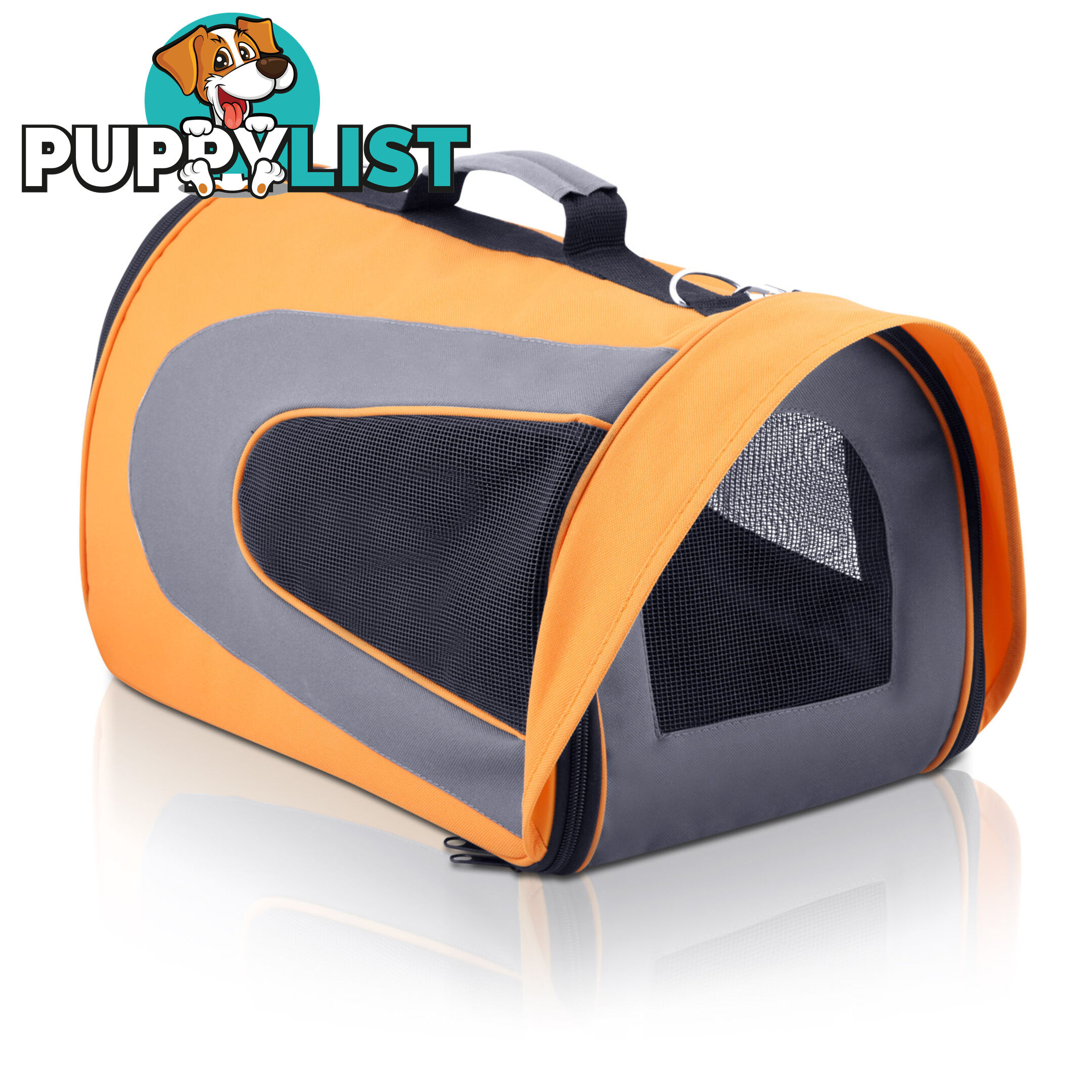 Pet Dog Cat Carrier Travel Bag Large Orange