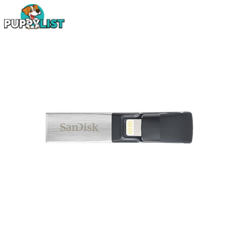 SANDISK IXPAND FLASH DRIVE SDIX30N 64GB GREY IOS USB 3.0   (SDIX30N-064G)