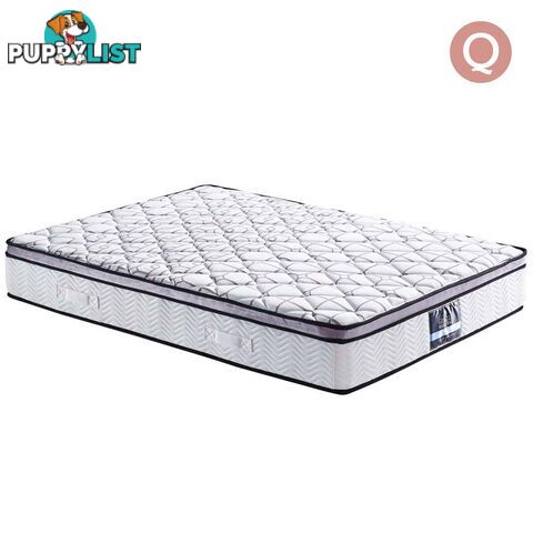 Cool Gel Memory Foam Euro Top Pocket Spring Mattress Queen