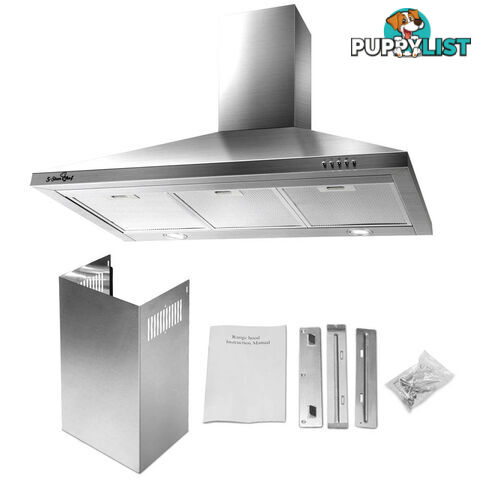 90CM Wall Mount Range Hood