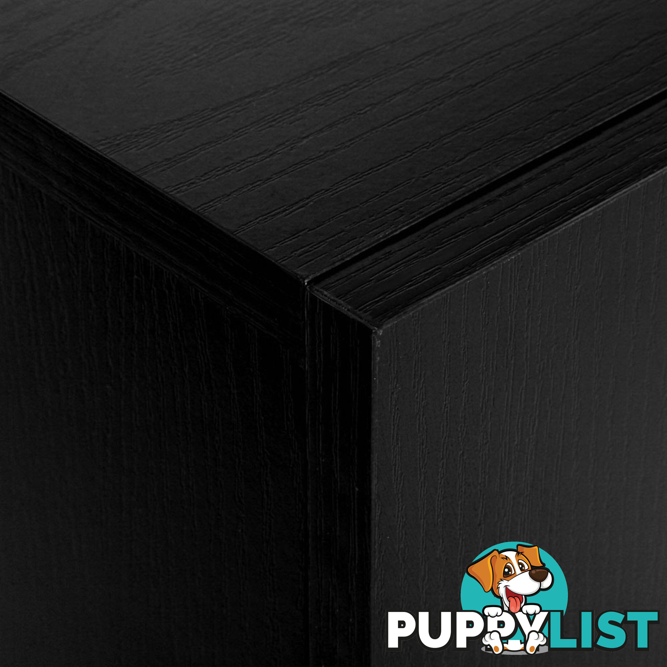 Buffet Sideboard Cabinet - Black