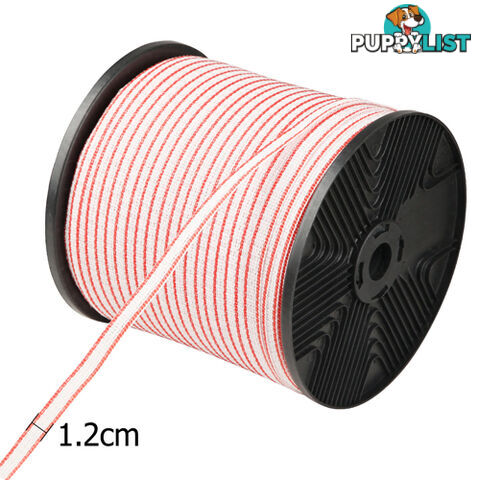 400m Roll Electric Fence Energiser Poly Tape