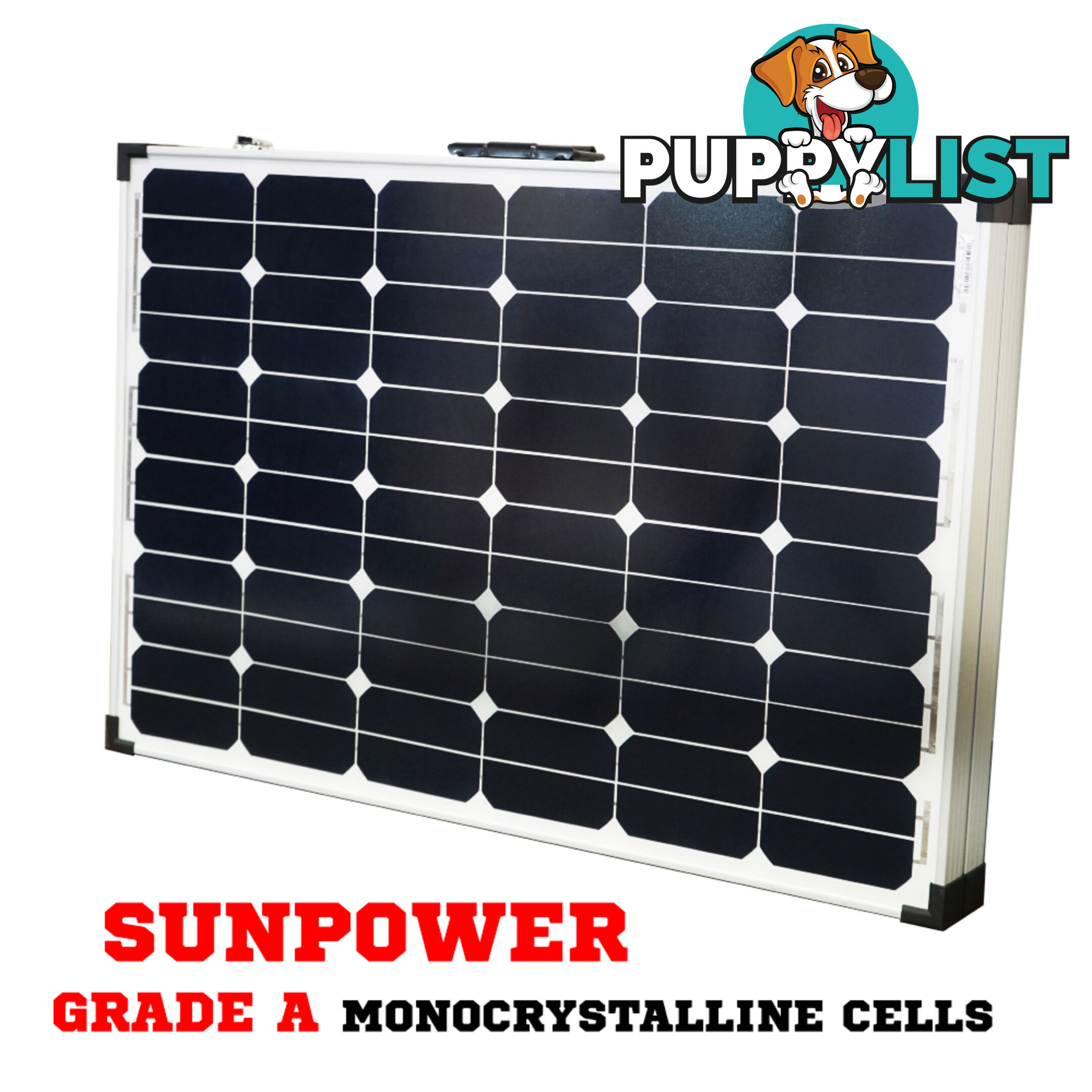 200W 12V Folding Solar Panel Kit Caravan Camping Power Mono Charging Battery