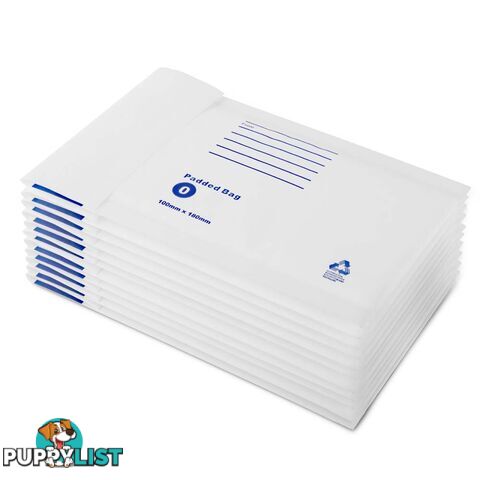 Bubble Padded Mail Envelopes 200pcs 100mm x 180mm