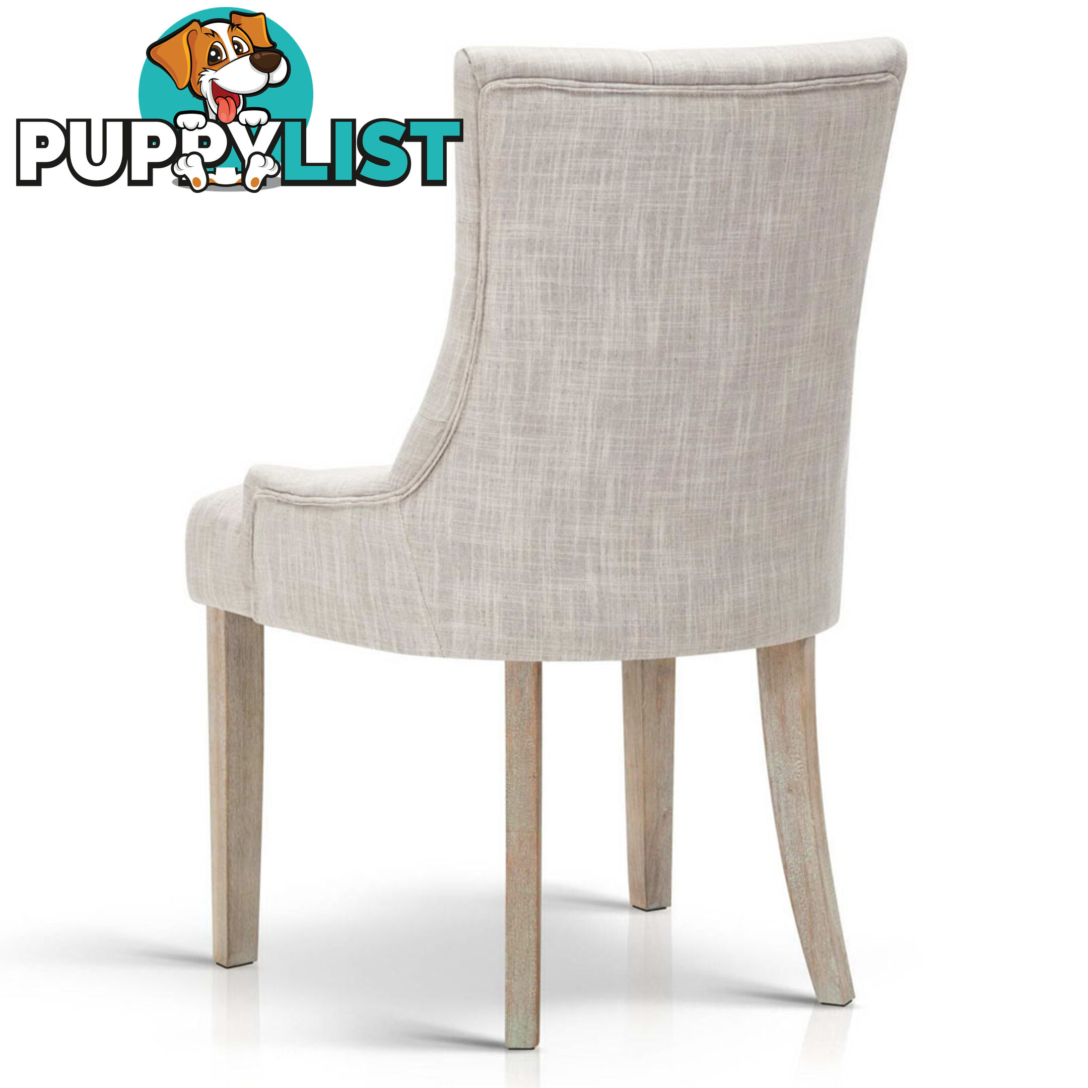 French Provincial Dining Chair - Beige