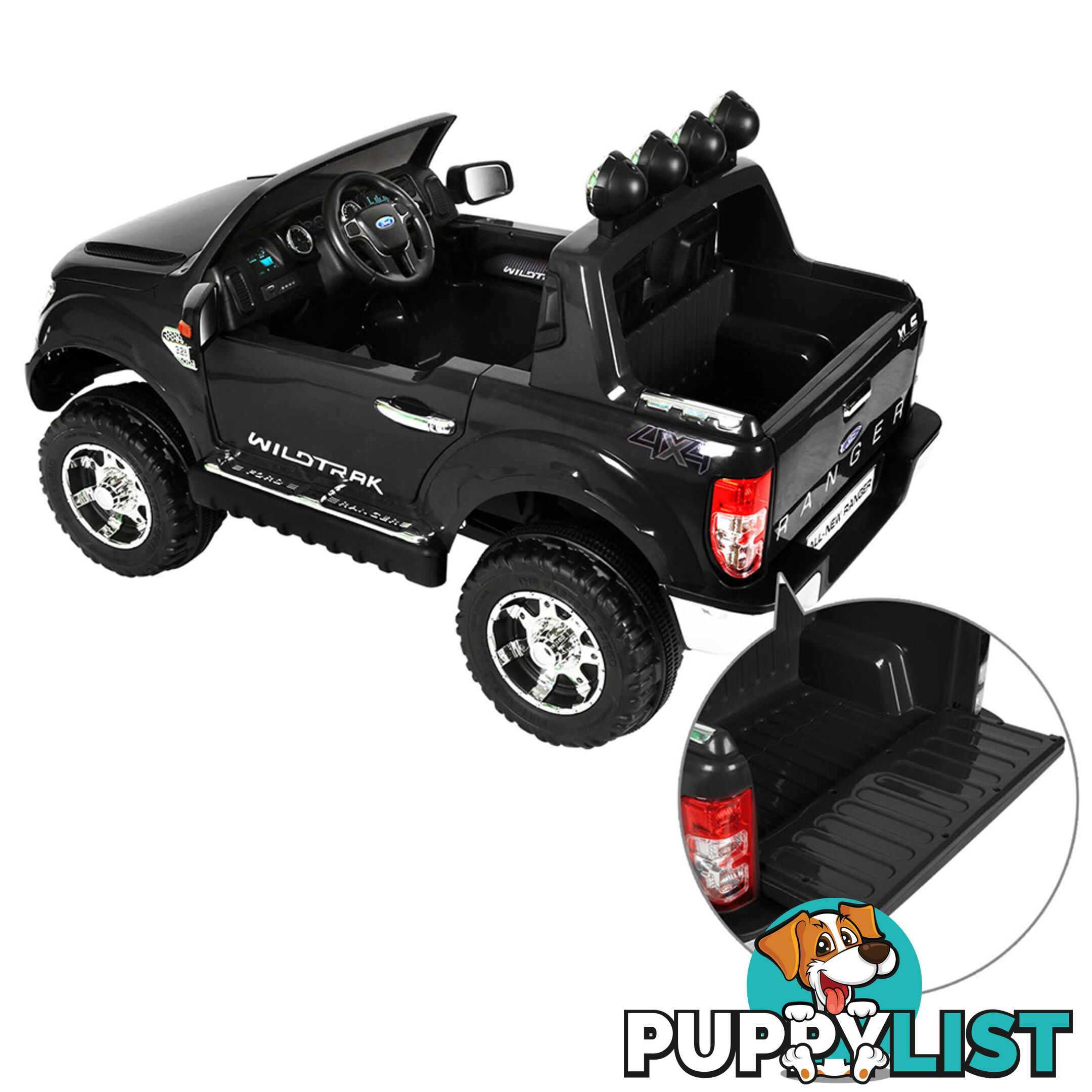 Kids Ride on Car w/ Remote Control Black