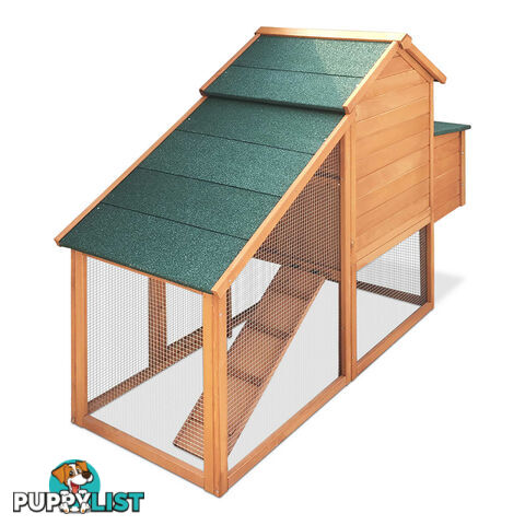 Wooden Pet Hutch with Nesting Box