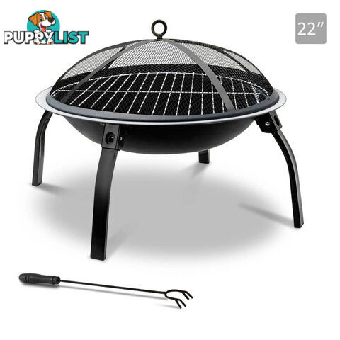 Portable Foldable Outdoor Fire Pit Fireplace