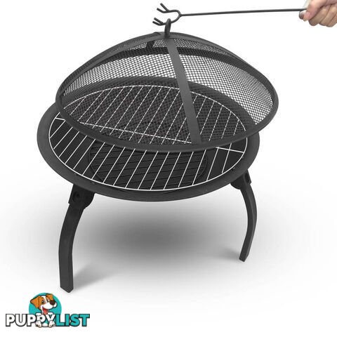 Portable Foldable Outdoor Fire Pit Fireplace