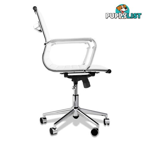 Eames Replica PU Leather Executive Designer Office Chair White