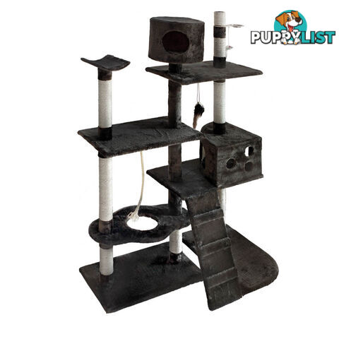 Cat Scratching Poles Post Furniture Tree 170cm Grey