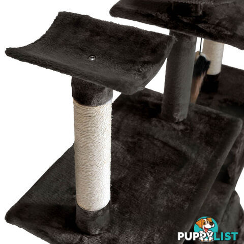 Cat Scratching Poles Post Furniture Tree 170cm Grey