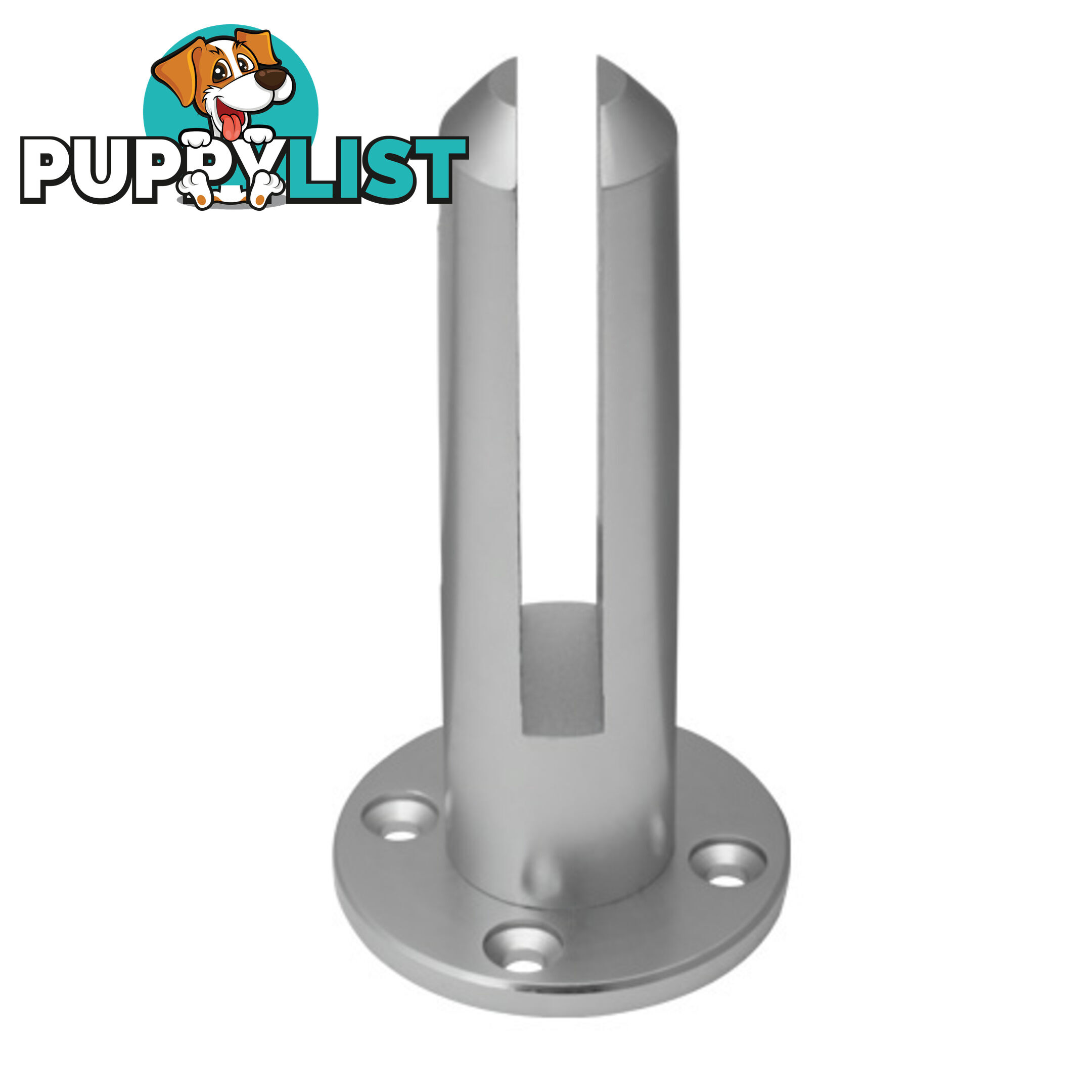 Frameless Glass Spigots Fencing Mount Round