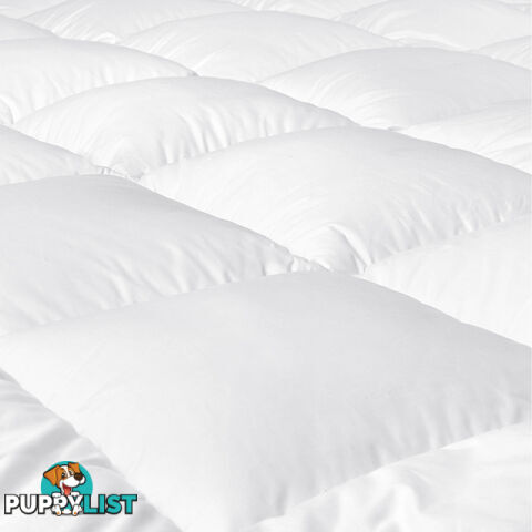 Pillowtop Mattress Topper Memory Resistant Protector Pad Cover King