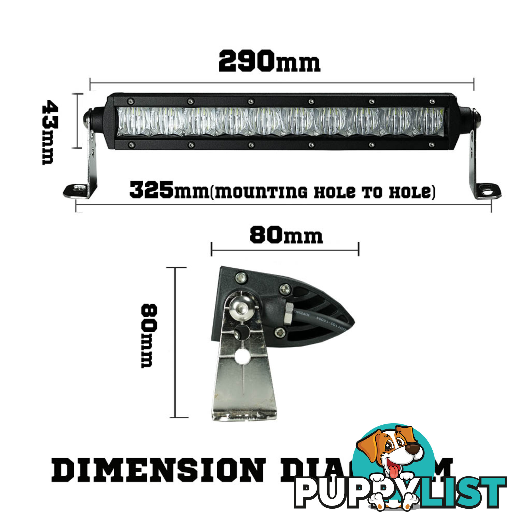 Osram 12inch 70W 5D Lens LED Light Bar Flood Driving Work Lamp SUV ATV 4WD