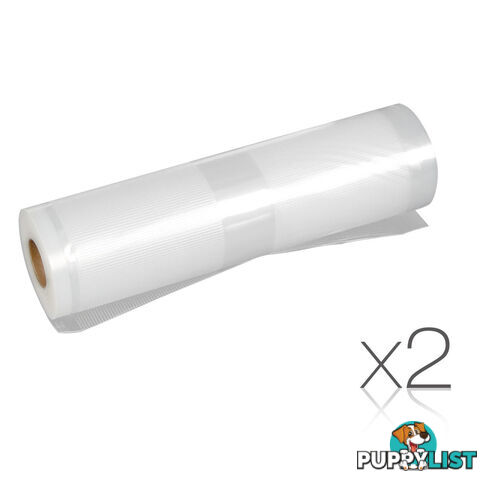 Set of 2 6m Food Sealer Rolls