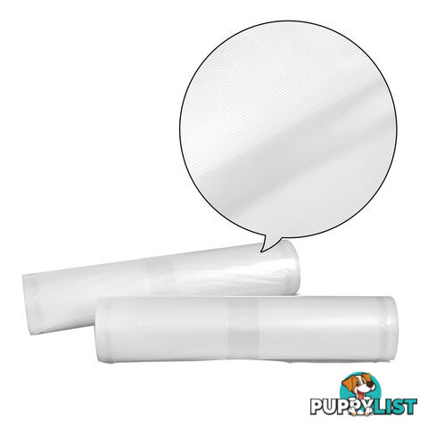 Set of 2 6m Food Sealer Rolls