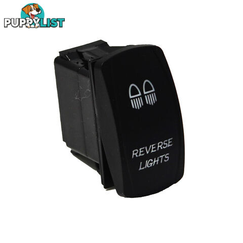 REVERSE LIGHTS CARLING ROCKER SWITCH LASER ETCHED WORK LIGHT BAR 4WD HID 12V 24V