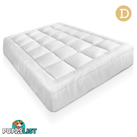 Bamboo Pillowtop Mattress Topper 5cm - Double