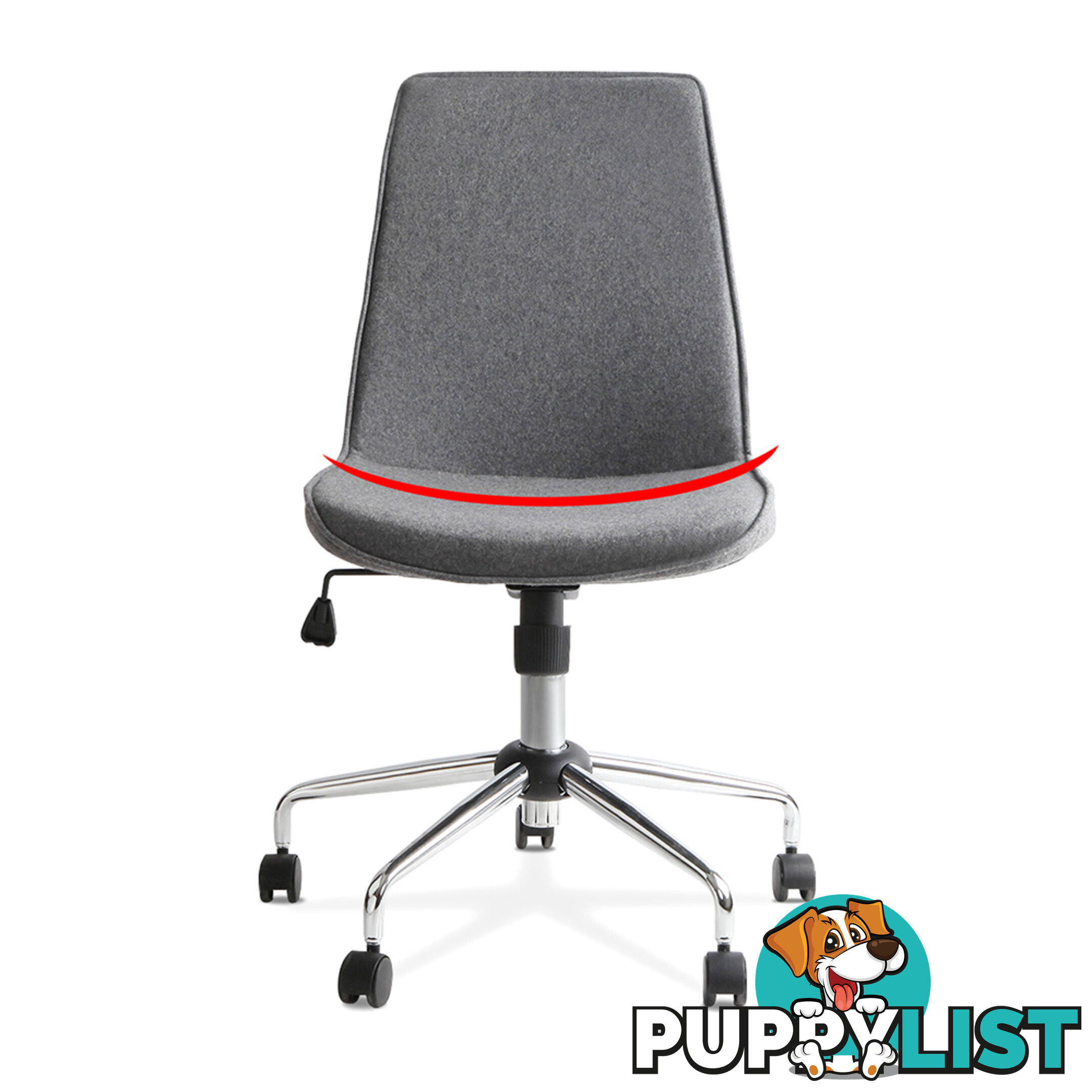 Modern Office Desk Fabric Chair _ÑÐ Grey