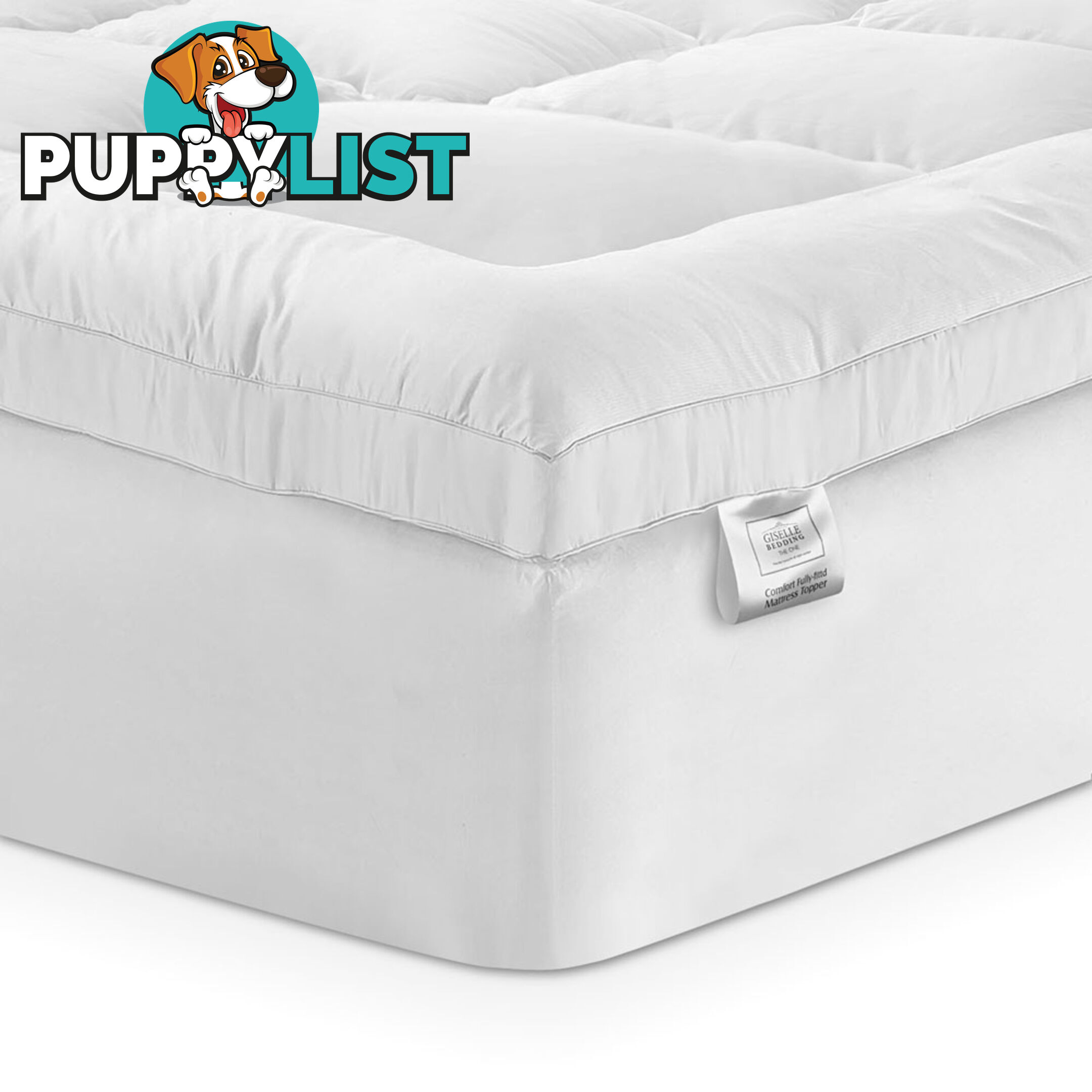 Bamboo Pillowtop Mattress Topper 5cm - Queen