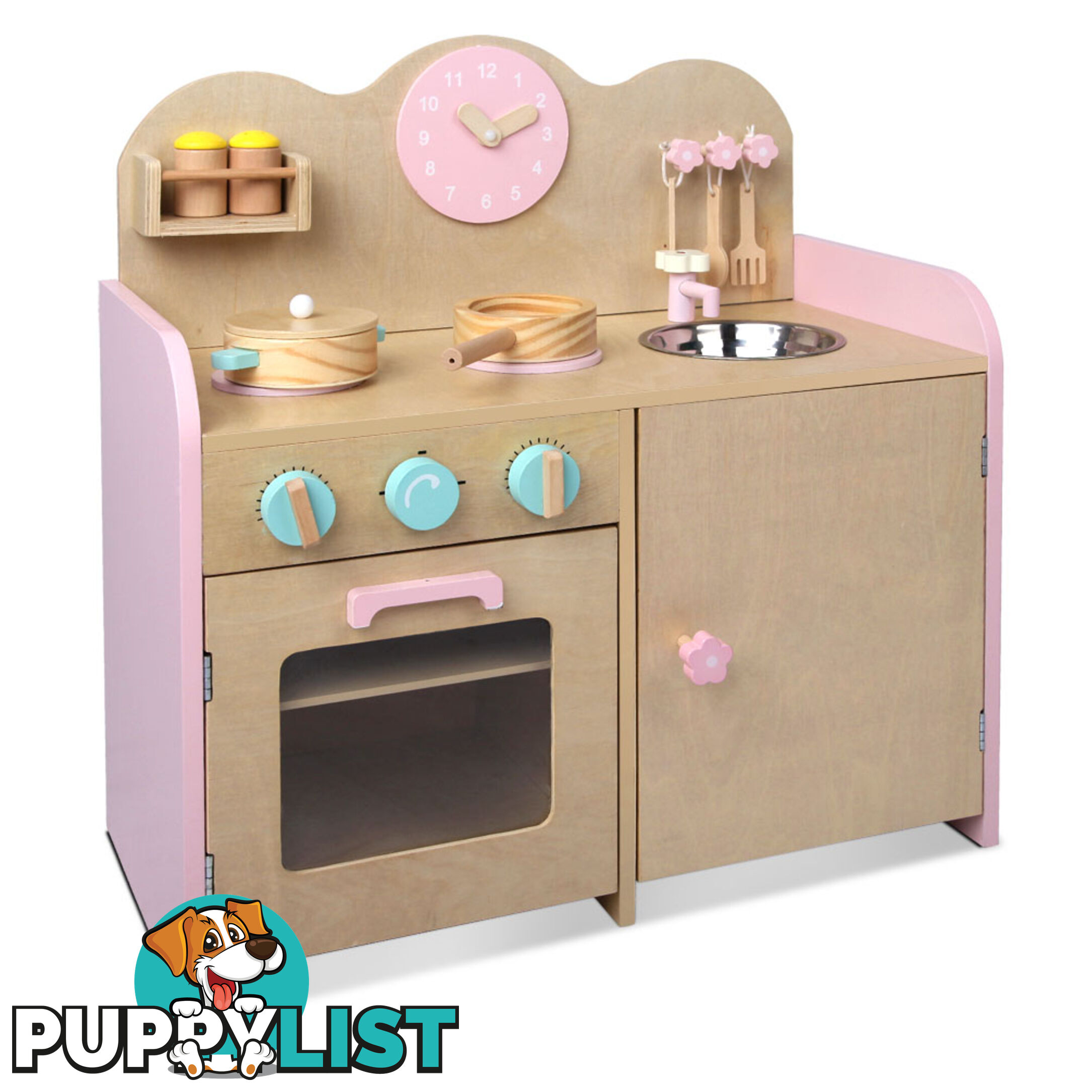 7 piece Wooden Kitchen Set