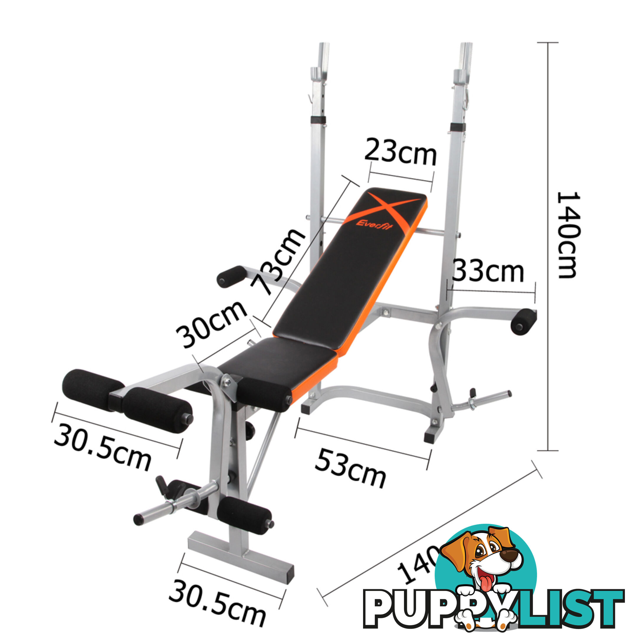 Adjustable Home Gym Multi-Station Weights Bench