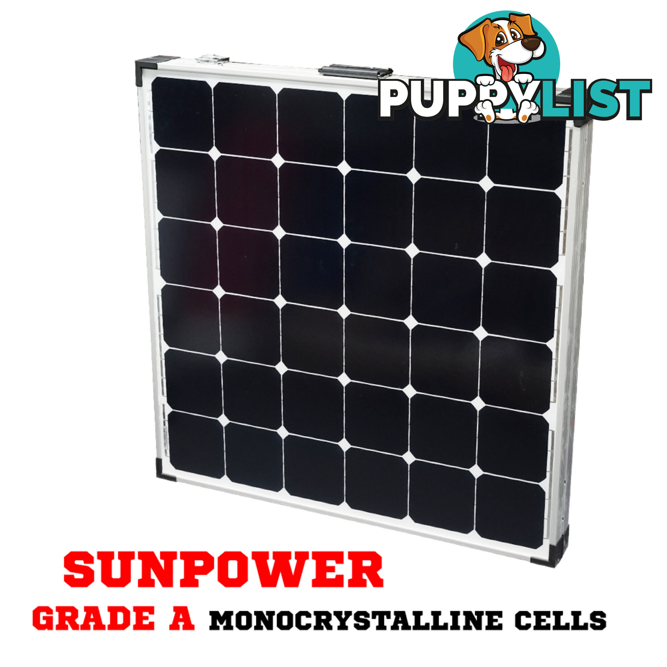 12V 250W Folding Solar Panel Kit Caravan Boat Camping Power Mono Charging Home