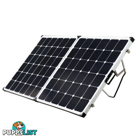 12V 250W Folding Solar Panel Kit Caravan Boat Camping Power Mono Charging Home