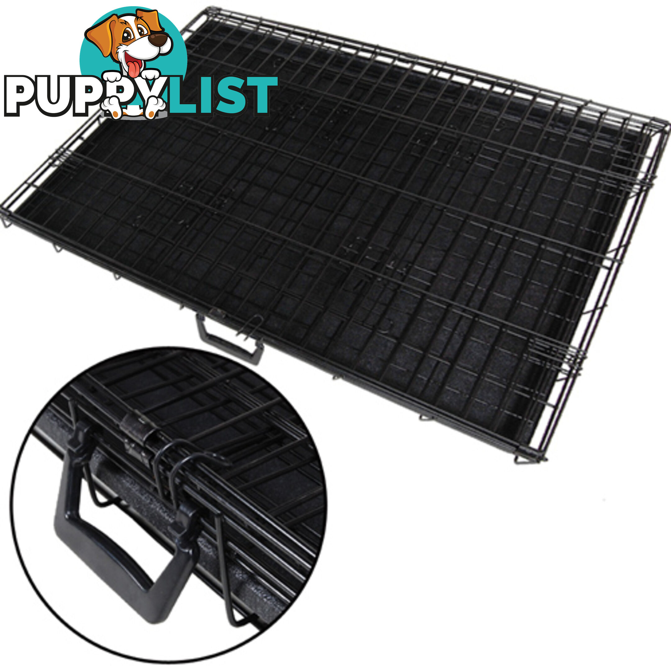 30 Inch Metal Collapsible Dog Cage