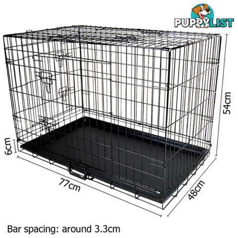 30 Inch Metal Collapsible Dog Cage