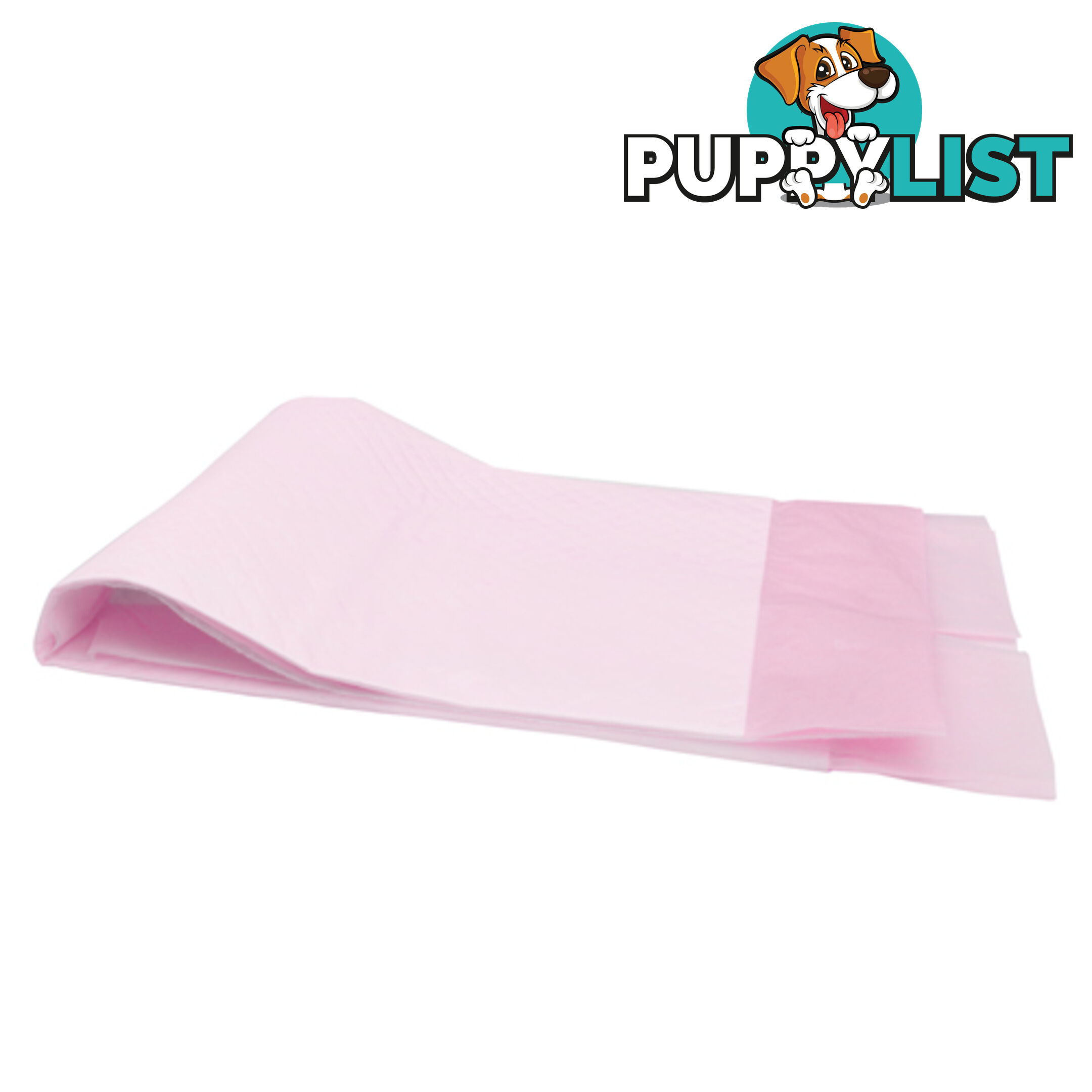 50 Puppy Pet Dog Toilet Training Pads Pink