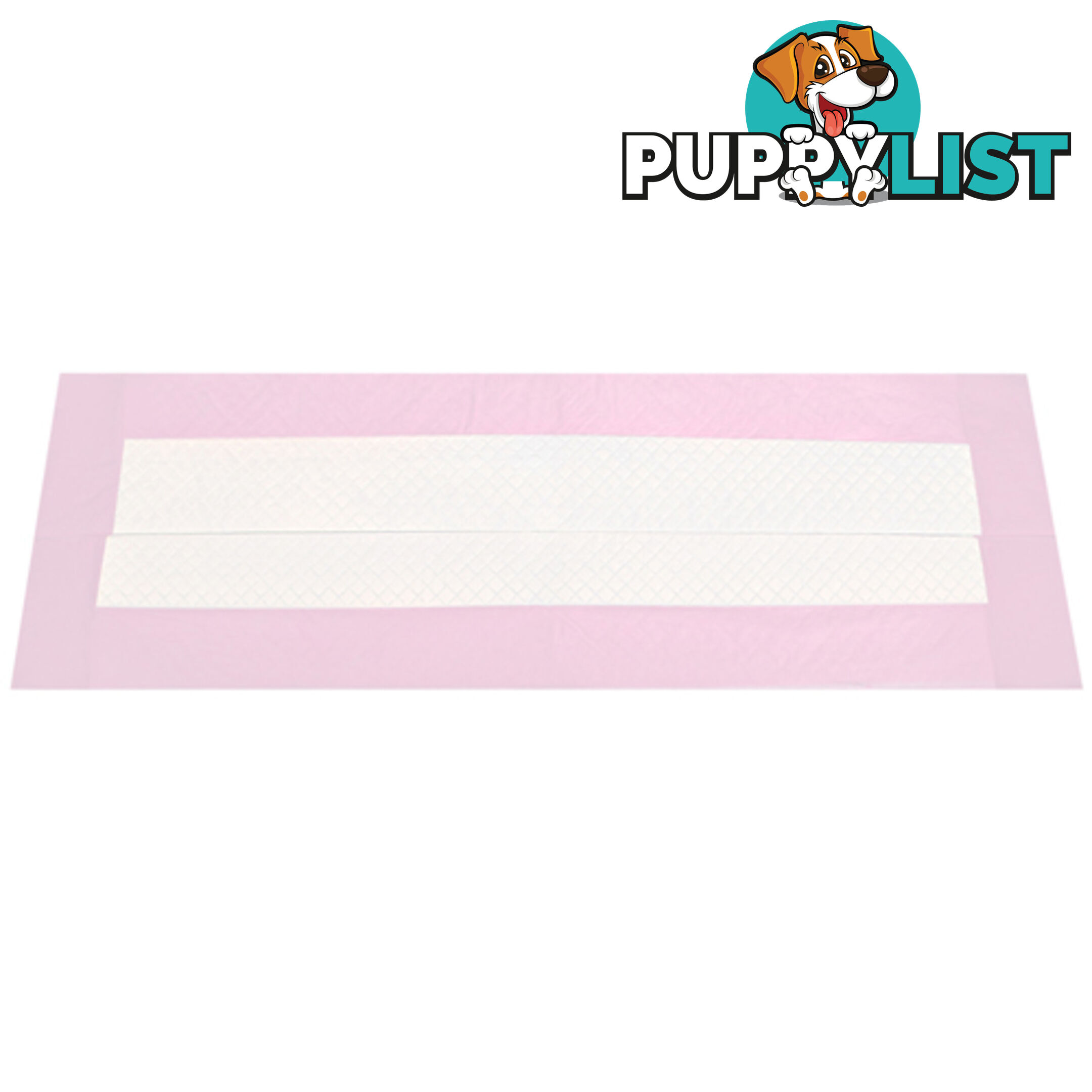 50 Puppy Pet Dog Toilet Training Pads Pink