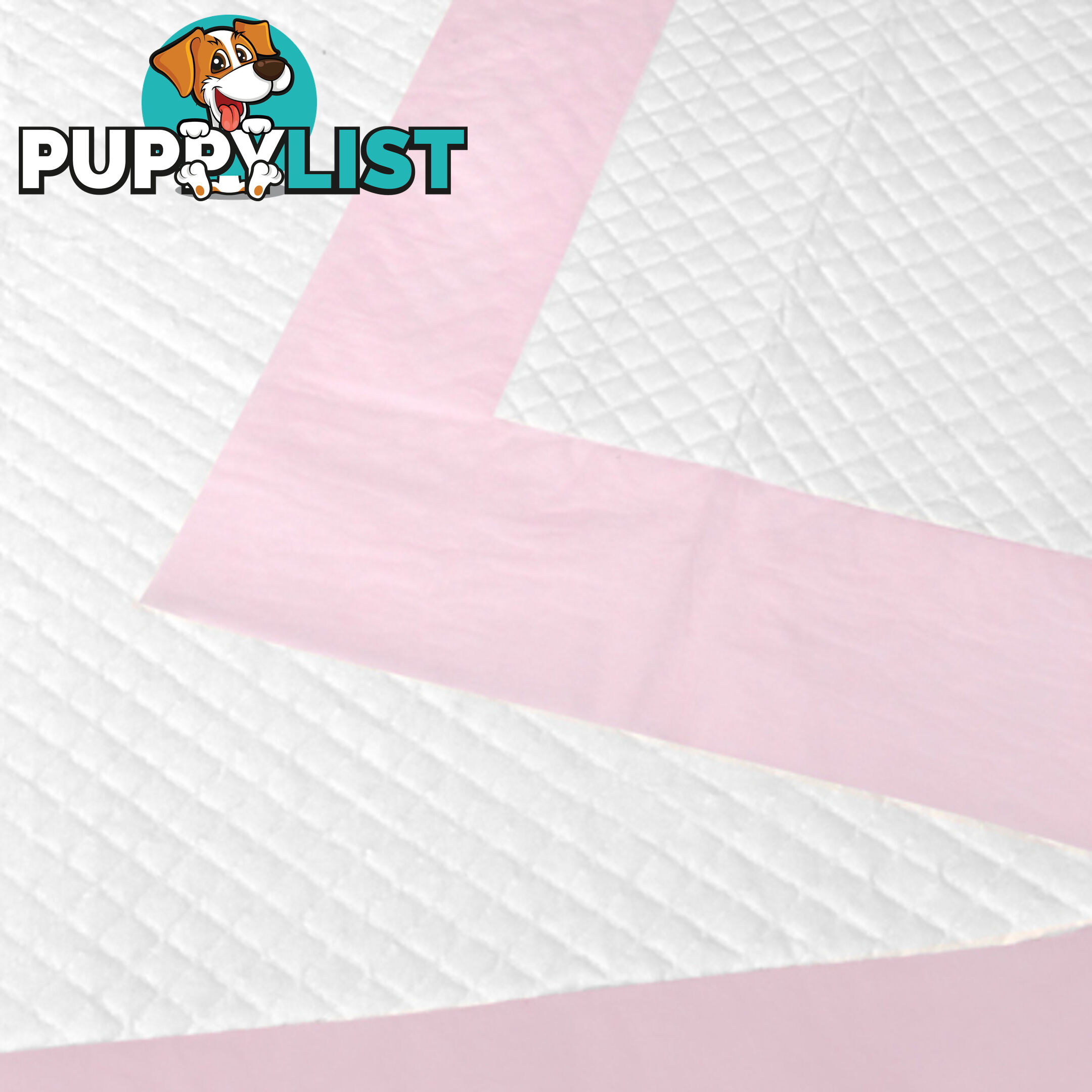 50 Puppy Pet Dog Toilet Training Pads Pink