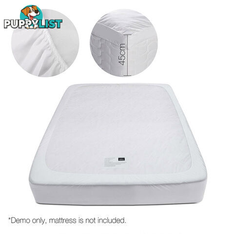 Duck Feather & Down Pillowtop Matress Topper - Double