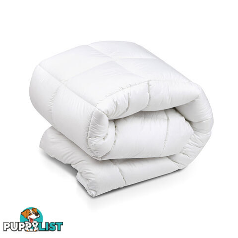 Duck Feather & Down Pillowtop Matress Topper - Double