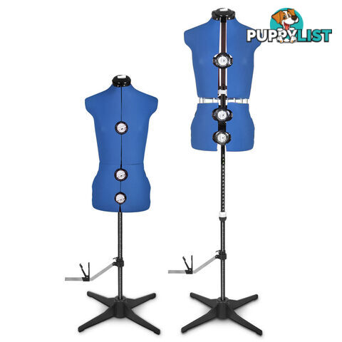 Adjustable Dressmaking Mannequin SZ8-14 - Blue