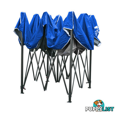 3X3 Pop Up Gazebo - Blue