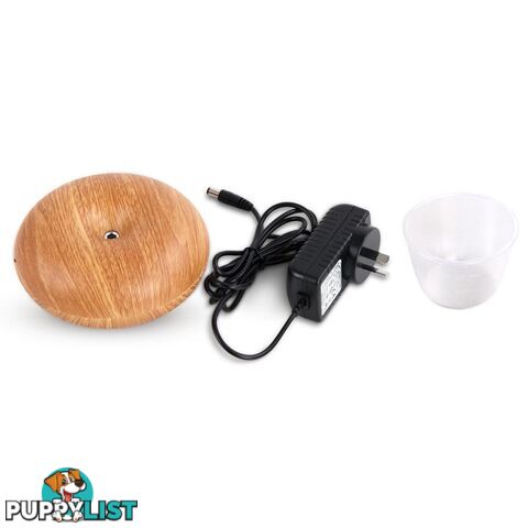 160ml 4-in-1 Aroma Diffuser Light Wood