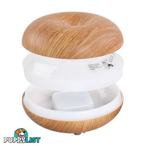 160ml 4-in-1 Aroma Diffuser Light Wood