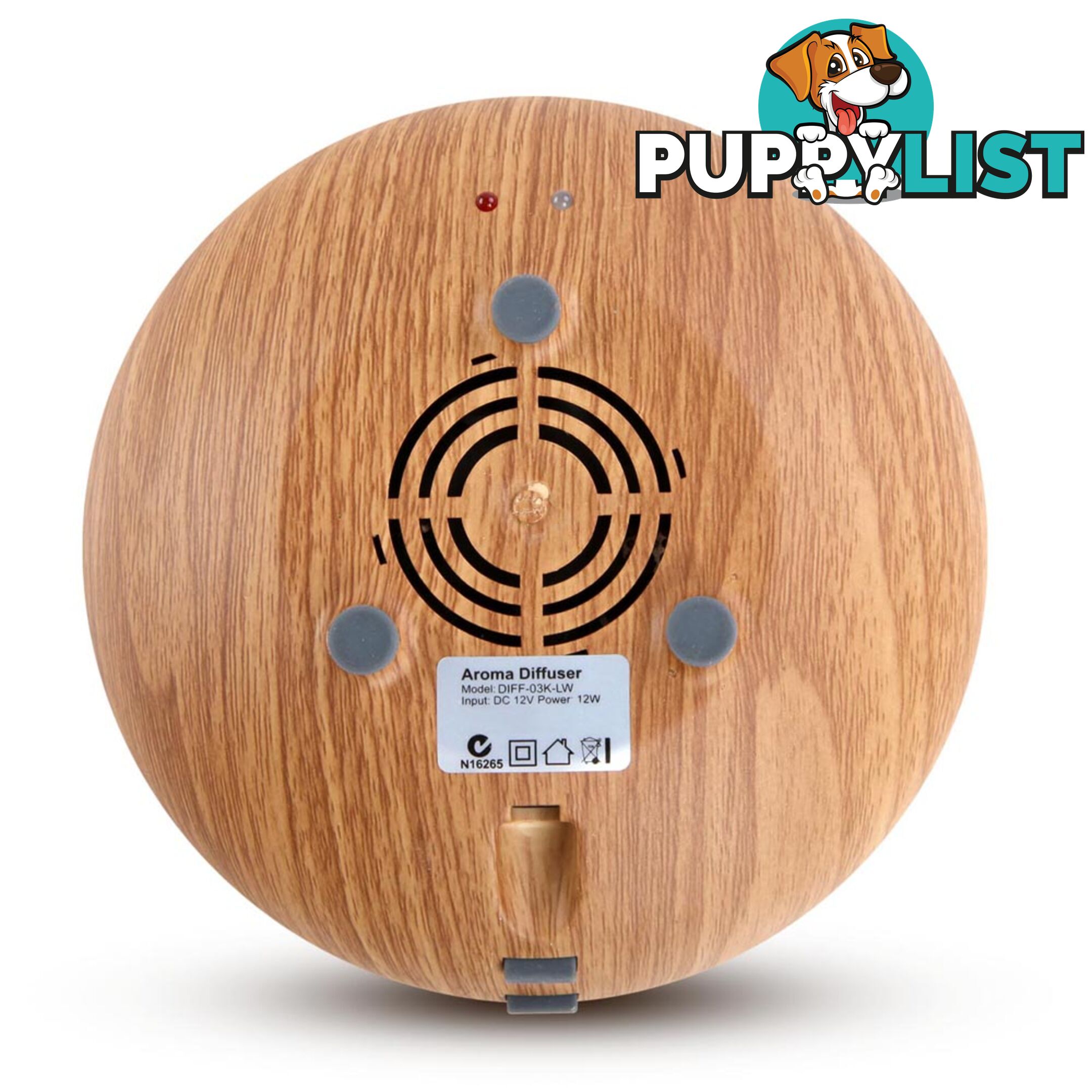 160ml 4-in-1 Aroma Diffuser Light Wood