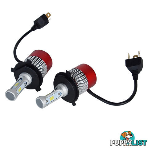 H4 180W 18000LM Philips LED Headlight KIT HIGH LOW Beam Replace Halogen Xenon